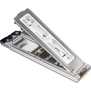 Icy dock ToughArmor MB842MP-B - storage mobile rack - 2 bay removable - M.2 NVMe Card - PCIe 4.0 x16