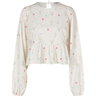 Envii - Entrial Ls Top Aop - Bluser og skjorter til kvinder - Summer Garden - M