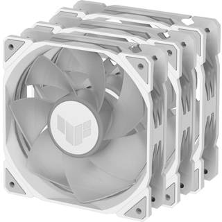 ASUS TUF GAMING TR120 REVERSE 3-pack - Kabinet køler - 120mm - Hvid - 29 dBA