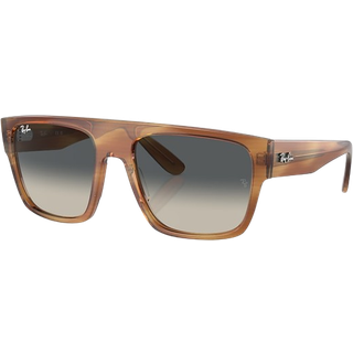 Ray - Ban Unisex RB0360S DRIFTER 140371 Solbriller Acetat Skildpadde Grå Firkantet Normal Skygge