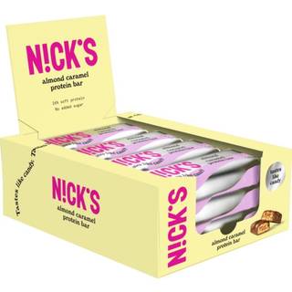 Nick's Soft Protein Bar Almond Caramel 12 x 50g