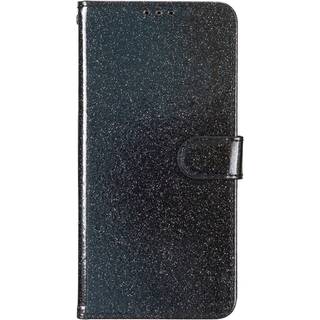 EIDERWOOD iPhone 16 Pro Læder Flip Cover m. Pung & Strop - Glimmer - Sort