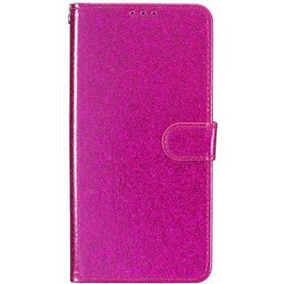 EIDERWOOD iPhone 16 Pro Læder Flip Cover m. Pung & Strop - Glimmer - Pink