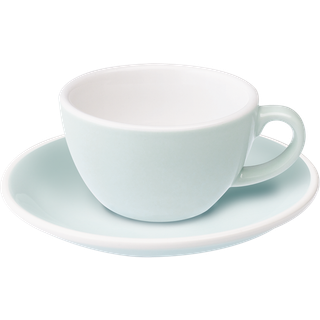 Loveramics Egg - Flat White 150 ml Kop og underkop River Blue