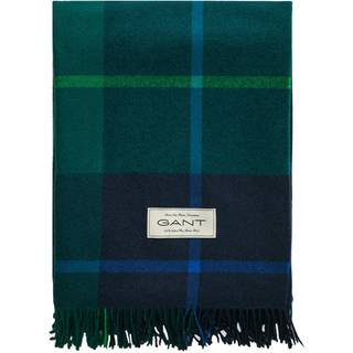 Gant Home Extra Fine Plaid 130x180 Cm - Plaider & Tæpper Uld Deep Forest - 853104002-310