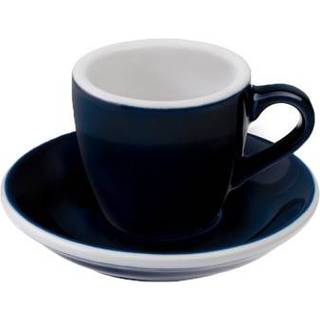 Loveramics Egg - Espresso 80 ml Kop og underkop Denim