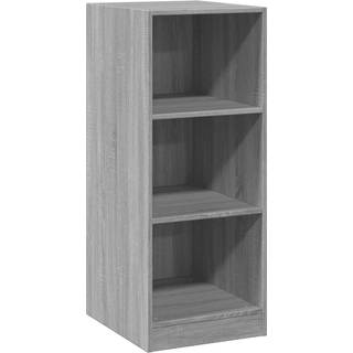 tøjskab 48x41x102 cm konstrueret træ grå sonoma-eg
