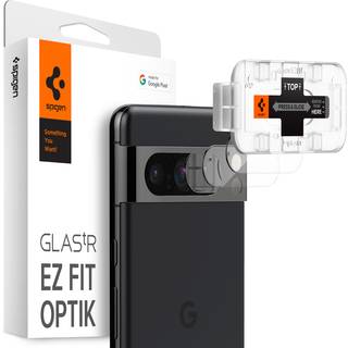 Google Pixel 8 Pro Spigen EZ Fit. tR Optik Kameralinse Beskyttelsesglas - 2 stk. - Gennemsigtig