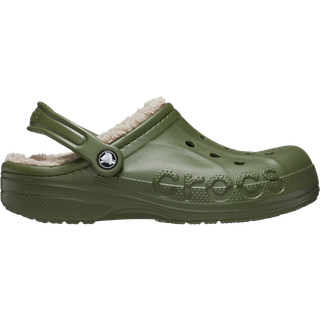 Crocs unisex Baya Lined Clogs Army Green / Multi 38