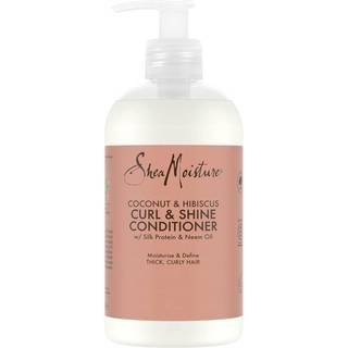 Shea Moisture Coconut & Hibiscus Curl & Shine Hårbalsam Til bølget og krøllet hår 384 ml - 384 ml