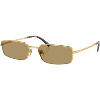 Prada Kvinde PR A60S 5AK70G Solbriller Metal Guld Grøn Firkantet Normal