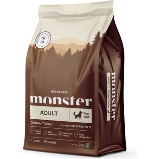 Monster Dog Grain Free Adult All Breed Chicken & Turkey - 2 kg