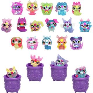 Magic Mixies Minis Magic Shimmerverse Series Magic Mega Pack 20 Mini Mixies ingår i 4 Hidden Mini Inside 4 Mini Cauldrons 5 New Minis Mixies Powe