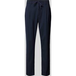 190-Reg Tapered Leroy Pleat Bukser, Sky Captain, XXL