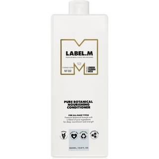 label.m Pure Botanical Nourishing Conditioner Fugtgivende og nærende balsam til alle hårtyper 1000 ml - 1000 ml