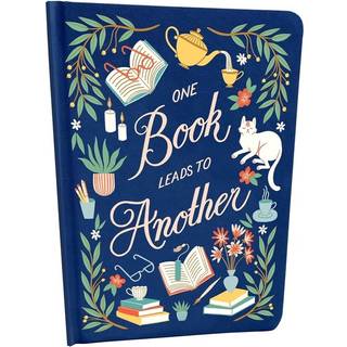 Book Lover's Embroidered Journal