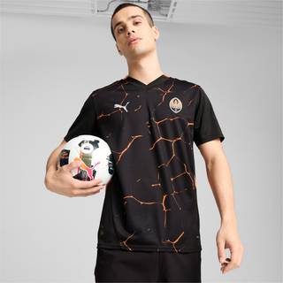 Men&#39;s Puma FC Shakhtar Donetsk 24/25 Away Jersey, Black, Size 3XL, Sport - Rickie Orange - 3XL