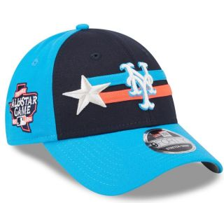 New York Mets MLB All Star Game 2024 Workout Blue 9FORTY Stretch Snap Cap newera adult unisex Blue newera adult unisex Blue newera adult unisex Blue n - Osfm