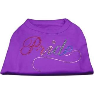 Rainbow Pride Rhinestone Shirts Purple XXXL