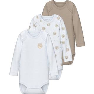 Name It Oxford Tan Bear Body (3-pak)