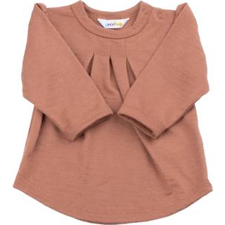 Joha Langærmet bluse i Brown 90 cm  Brun  90 cm  Unisex