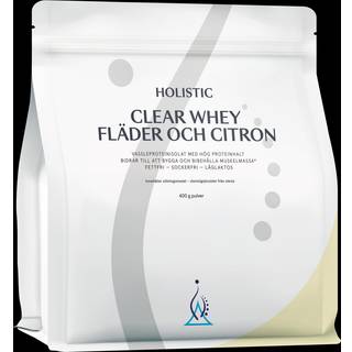 Clear Whey valleproteinisolat hyldeblomst og citron 400g