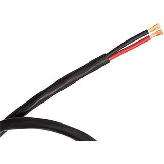 Supra SkyFlex 2x1.6 FRHF højttalerkabel, sort løbende meter