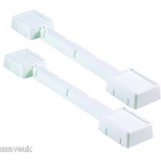 Shepherd Hardware 9848 Plastik Justerbare apparater Ruller 2-Pack White