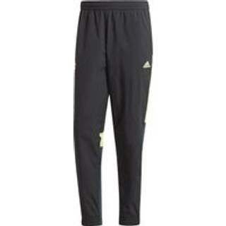 Manchester United Woven træningsbukser - Black / Green Night / Pulse Lime - S