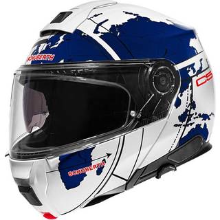 SCHUBERTH C5 Globe Blue hvid 57
