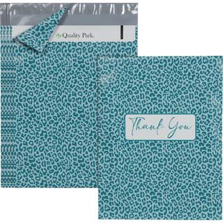Quality Park Thank You Poly Mailers 10 x13 tommer forsendelseskonvolutter 100 pakke selvforsegling vandt?tte forsendelsestasker til bekl?dningsle