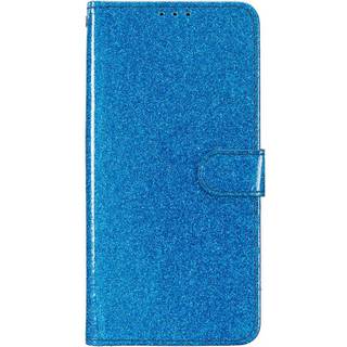 EIDERWOOD iPhone 16 Pro Læder Flip Cover m. Pung & Strop - Glimmer - Blå