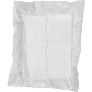 Vaskesvamp til personlig hygiejne 12x10x1cm engangs hvid
