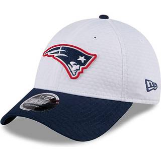 New England Patriots NFL Training 2024 White 9FORTY Stretch Snap Cap newera adult unisex White newera adult unisex White newera adult unisex White new - Osfm