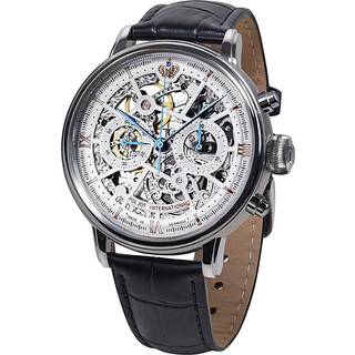 Poljot International 2901.194S011 Handaufzug Herrenuhr Chronograph Nicolai II Skeleton