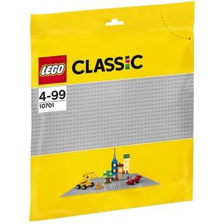 LEGO Classic - Grå Byggeplade - 38x38 cm - 48x48 knopper