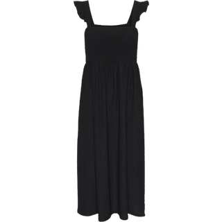 Pieces - Sort - Pcluna Smock Strap Dress Sa Bc - X-Small