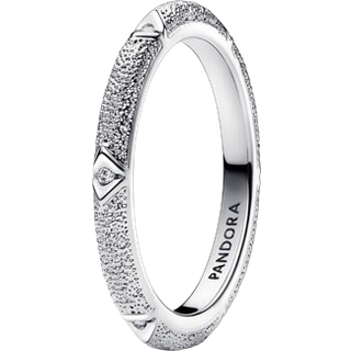 Pandora 193322C01 Silberring für Damen Struktur & Steine