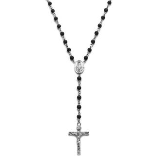 Varietas | Kirurgisk Stål & Lava Sten Rosenkrans