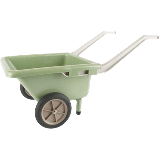 Dantoy Green Garden trillebør m/2 hjul, L72 cm