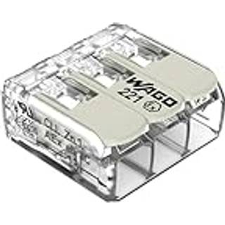 Wago 221 ex serie 3-leder med vippepaler 6mm²