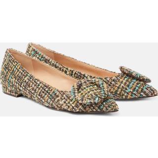 Gianvito Rossi Venezia bouclÃ© ballet flats - brown - EU 40