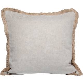 Mille Notti - Pienza Kuddfodral - Beige/Beige, 50x50 - Pyntepuder og pudebetræk