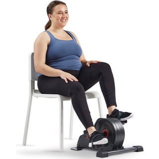 Sunny Health & Fitness Dual-funktion Under-DESK Mini Bike Portable Cardio Peddler In Home & Office Indoor Arm / Ben Cycle Machine Pedal Opr?ver t