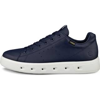ECCO Street 720 M - Gore-Tex sneakers i læder til herrer - Blå - Size: 42 (UK 8-8.5)