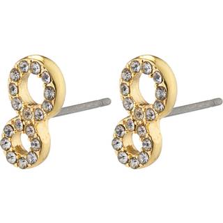 Pilgrim ROGUE krystal ørestikker guldbelagt