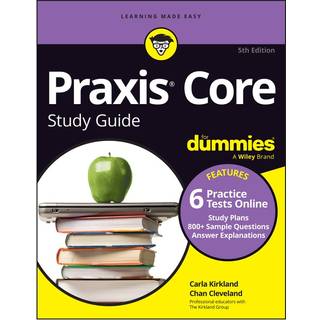Praxis Core Study Guide For Dummies (4, 2024) | Chan Cleveland,Carla C. Kirkland