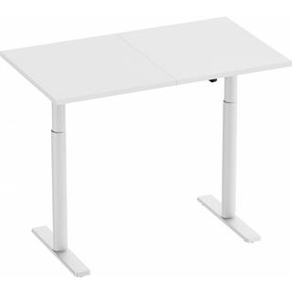 MaxMount Hæve Sænkebord Elektrisk Skrivebord 1200x700mm - Hvid