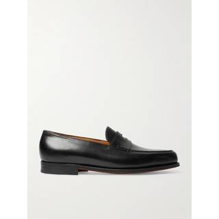 John Lobb - Lopez Leather Penny Loafers - Men - Black - UK 11