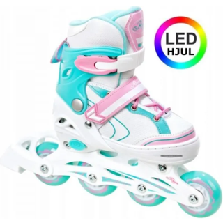 Raven LIA Rulleskøjte med LYS i forhjul